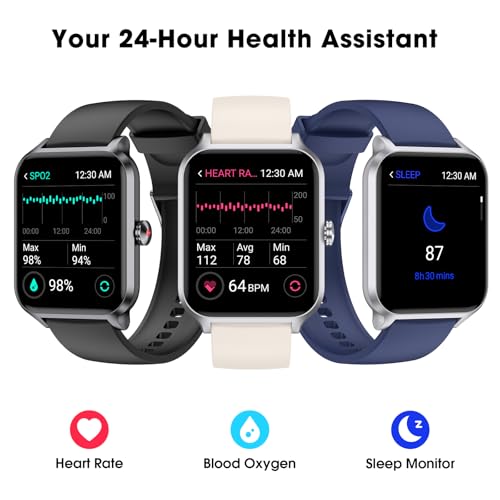 Kummel Smart Watch For Women Men Answer/Make Calls, 41Mm Small Size Fitness Tracker With Blood Oxygen Heart Rate Sleep Monitor thumb #4