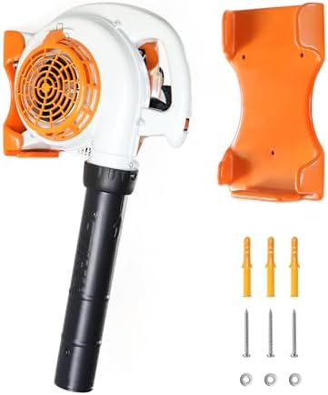 OSROENE Leaf Blower Hanger, 1 Pack Handheld Blower Rack for Garage Wall, Leaf Blower Holder for Stihl BG-50, BG-56, BG-66, SH-56