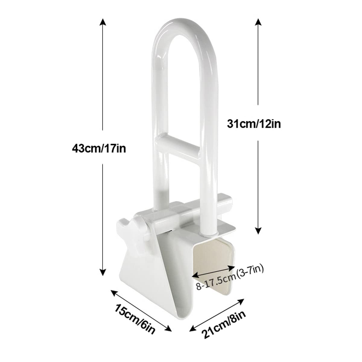 DOCIM Barandilla de Seguridad para bañera, Barras de Apoyo para bañeras y duchas, barandilla de Seguridad para bañeras y duchas para bañeras de baño Heavy Duty para Personas Mayores, Ancianos