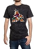 Calhoun NHL Surf & Skate Men's Garment Dyed Vintage T-Shirt (Arizona Coyotes, X-Large)