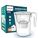 Philips Water Filtro caraffa +4 cartucce filtranti di ricambio Anticalcare+,...