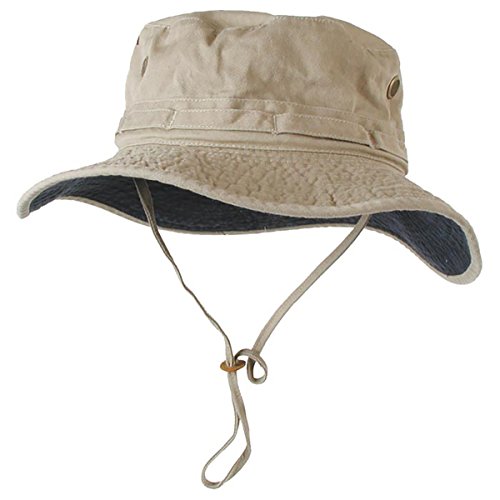 Dorfman Pacific Boonie HAT Khaki MED