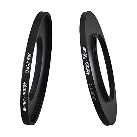 Anillos adaptadores para filtros fotográficos largos AMOPOFO 46mm-58mm Cover