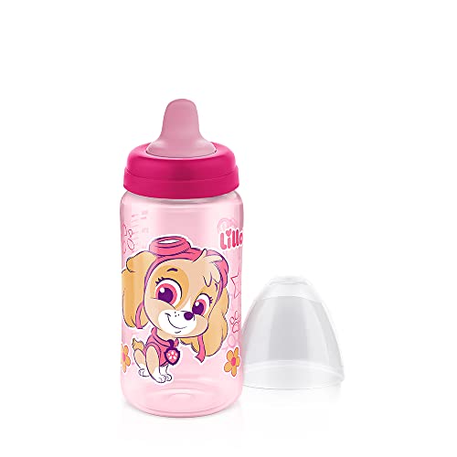 Kit 2 Copos de Treinamento Patrulha Canina Rosa/Verm - Lillo
