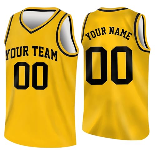 Tenue de Basket Personnalisable pour Homme et Enfant Garçon - Inspiration Maillot Équipe de France - pour Le Jardin, la Salle et Le Support