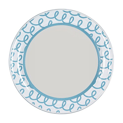 Style It!!! 3C4G 6" Magnetic Locker Mirror (Aquatic Scribbles)