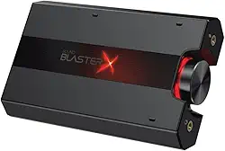 PLACA DE SOM DAC AMPLIFICADORA GAMER CREATIVE SOUND BLASTER X PRO-GAMING G5 WW9 PRETO