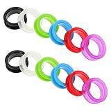 SEWOART 犬用グルーミング用シリコンシザーフィンガーセット 12個入り ペットグルーミング用ハサミアクセサリー