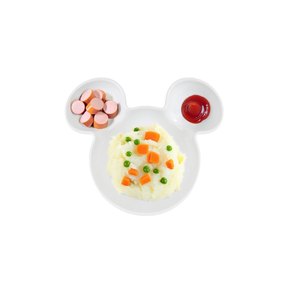 Holst Porzellan KID 003 Porzellan Kinder-Schale 20 cm/0,60 l Mausi-Bear Weiß 20 x 18 x 5 cm 4 Stück