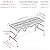 Elitix 6 Ft Lifting Scaffolding can Foldable, Adjustable Scaffolds Platform with Skid-Proof Surface/Telescoping Leg, Metal Ladder for Building(Black,180x30cm(70 7/8" x11 3/4"))