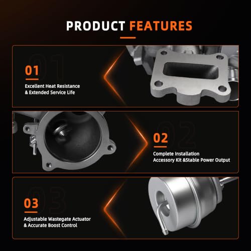 Turbocharger With Gasket Kit for 2014–2020 Ford Fusion and 2017–2019 Escape 1.5L - Image 6