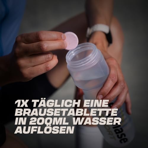 frubiase SPORT Orange - Isotonisches Sportgetränk - Elektrolyte, hochdosierte Mineralstoffe, Multivitamine, Spurenelemente- zur Unterstützung der Leistungsfähigkeit & Regeneration-20 Brausetabletten