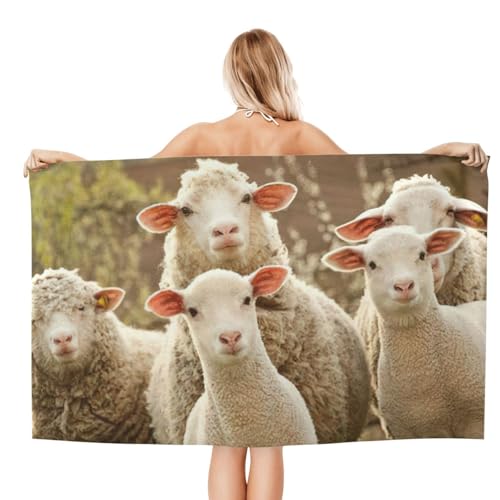 Serviette de bain en microfibre à séchage rapide ultra absorbante