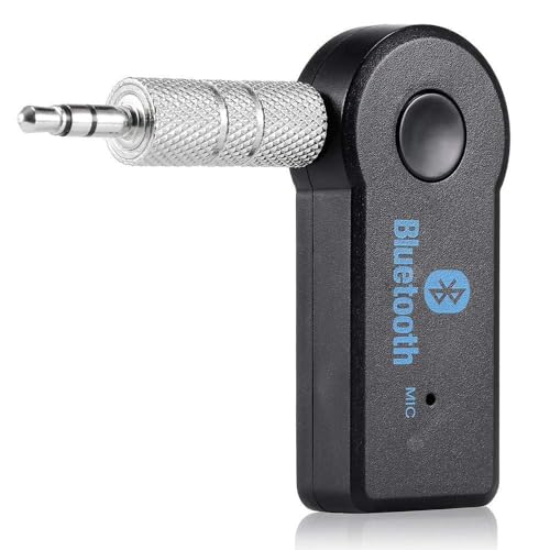 Image of Techking 15 Years Warranty Bluetooth 5.0 Car Audio Receiver | Wireless AUX Dongle with Mic for Calls | USB Powered, Sound, Plug-and-Play Music Receiver for Any Stereo