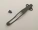 Titanium Deep Carry Pocket Clip Made For Hogue EX-01 EX-03 EX-04 Tip Down