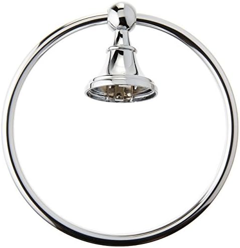 Franklin Brass 125862 Crestfield, Bath Hardware Accessory, Towel Ring, Polished Chrome