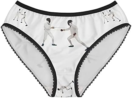 Man Wearing Fencing Suit Panties, Man Fencing Suit Underwear, Briefs, Cotton Briefs, Funny Underwear, Panties For Women