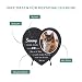 LAUBLUST Personalisierte Herzform Grabplatte mit Name & Foto als Grabschmuck für Hund, Katze & andere Haustiere - Pfoten, 3 Größen | Schieferplatte mit Gravur als Tiergrabstein Deko & Tiere Grabtafel