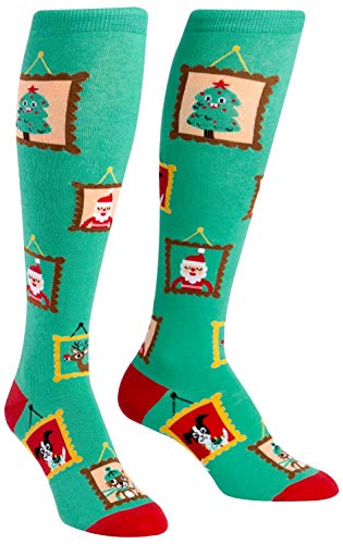 Sock It To Me Womens Holiday Photos Knee High Socks