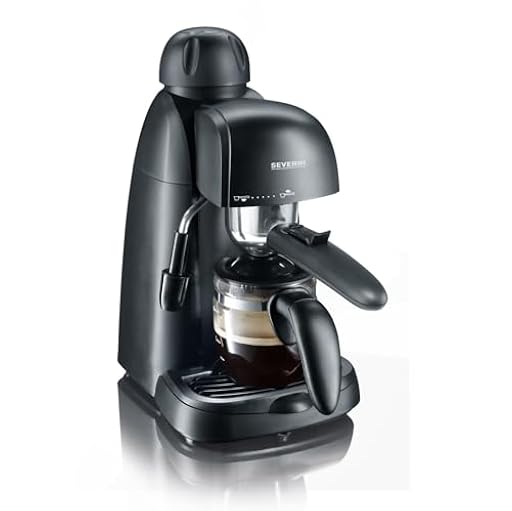 SEVERIN - Cafetera espresso a presión con espumador de leche, Máquina de café,Hasta 4 tazas de café de barista, Negro, KA 5978 | Ya disponible en tu tienda friki favorita! En mundofriki.es! SEVERIN - Cafetera espresso a presión con espumador de leche, Máquina de café,Hasta 4 tazas de café de barista, Negro, KA 5978 | Ya disponible en tu tienda friki favorita! En mundofriki.es!