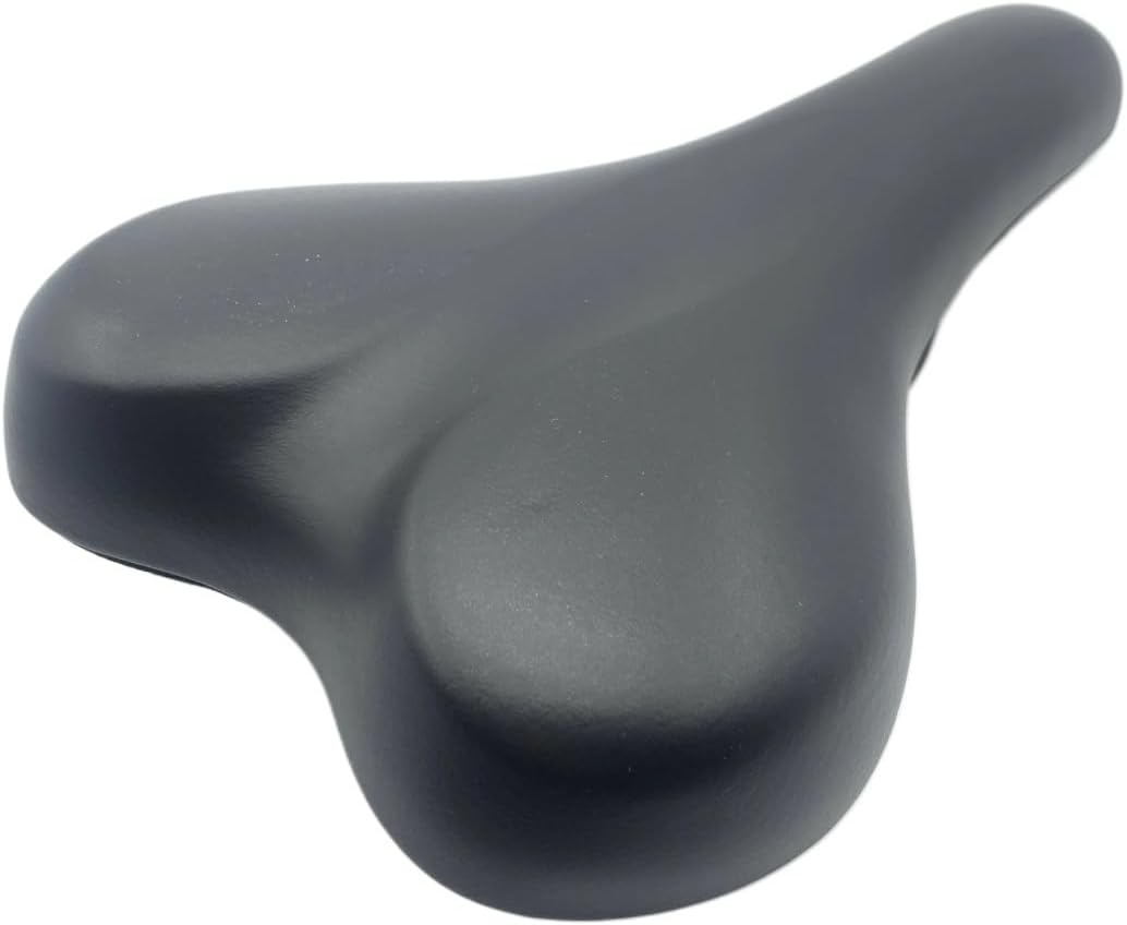 1PC 155mm Width Bicycle Narrow Saddle Black/Brown Color PU Material One Size Foam Rebound Damping