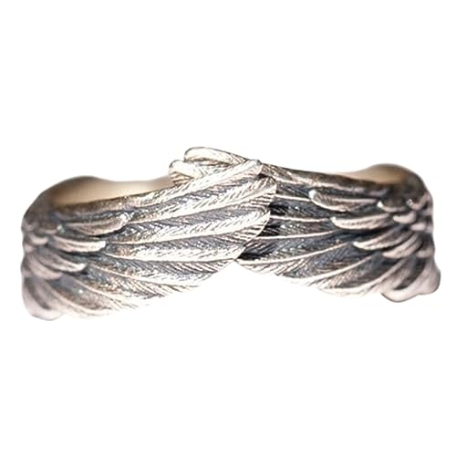 Homoyoyo Anillo Abierto Anillos Para Hombre El Anillo Para Damas Para Anillo Pequeño Anillo Abierto Ajustable Anillo De Ala Anillo Genial Anillo Para Chicas Anillo De