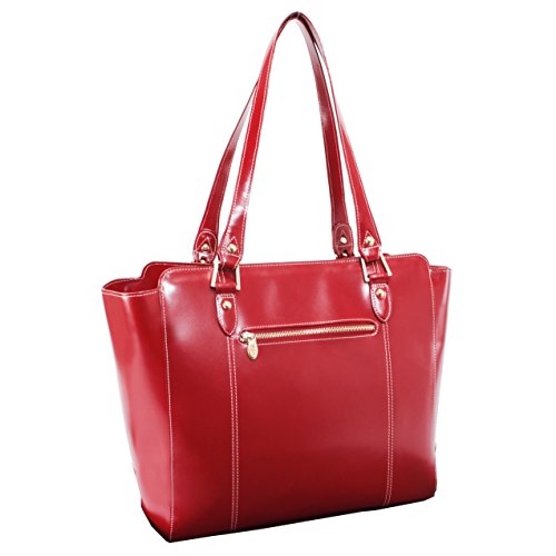 McKleinUSA red leather tote bag – image 4
