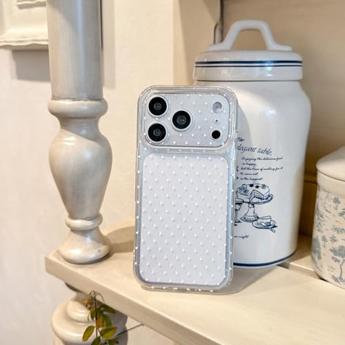 Reoomukk Clear Polka Dot Phone Case for iPhone 16 6.1",Cute Aesthetic Chic Fashion Simple Transparent Pattern Design Elegant Pretty Slim TPU Protective Cover for Girls Women,Pink by Reoomukk - Used condition - Image 8