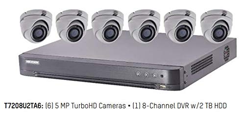 Amazon.com : HIKVISION T7208U2TA6 5MP TurboHD Kit inlcude (1) DS