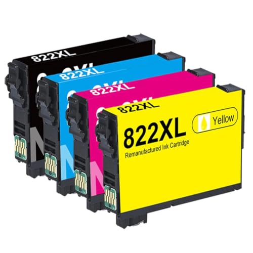 Cartouches 822XL anti blocage pour remplacer l'encre vide des WorkForce Pro