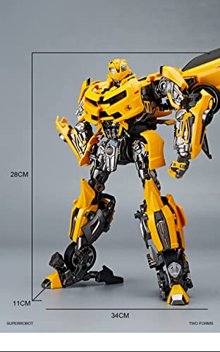 Airvfashion Car Robots Toys, Deformed Car Robot Toys, Deformation Toys Action Figure Toys Anime Figures Toy Figures & Playsets For Boy 5-12, Collection Birthday Gift For Kids And Adults (B) #TOP1