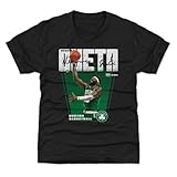 500 LEVEL Neemias Queta Boston Celtics Premiere Youth Shirt (Tri Black, 10-12Y Large)