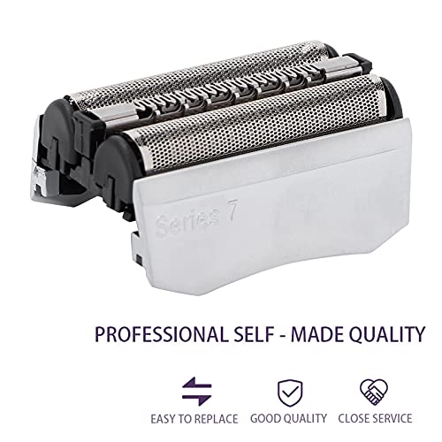 Cabeça de lâmina de barbear elétrica para Braun, série 7, cabeça de lâmina de substituição para barb