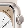 Apple Watch Series 8 (GPS, 41MM) - Starlight Aluminum Case with Starlight Sport Band (Ricondizionato)