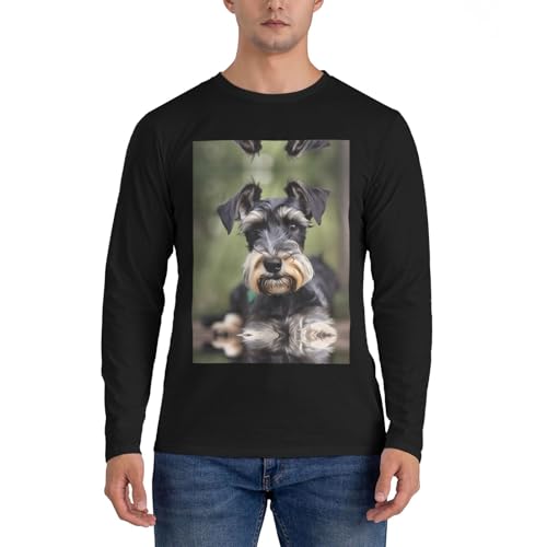 Chemise schnauzer homme idéale pour les sorties décontractées et weekends en plein air