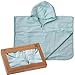Urban Kanga Poncho da Bagno Asciugamano con Cappuccio per Bambini (Menta) immagine