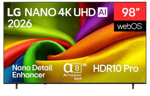 LG 98NU900B6LB 98 Zoll (248 cm) 4K UHD LED AI Smart TV