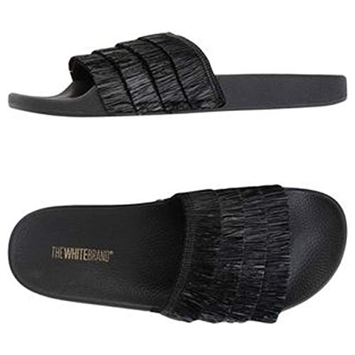 THEWHITEBRAND Ciabatta Gomma Rafia Black L0162 (36)