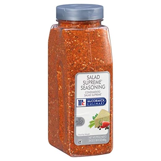 McCormick Salad Supreme Seasoning - 24 oz. container - 6 per case