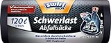 [page_title]-Swirl Profi Schwerlast-Abfallsäcke mit Zugband, 120 Liter, Reißfest, 12 Stück pro Rolle