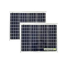 Pannello Solare 50W 12V Policristallino - Per Camper, Barca, Baita, Autonomia Energetica