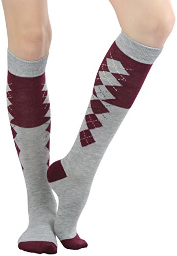Image of ToBeInStyle Women's Pack of 6 or 12 Knee High Socks