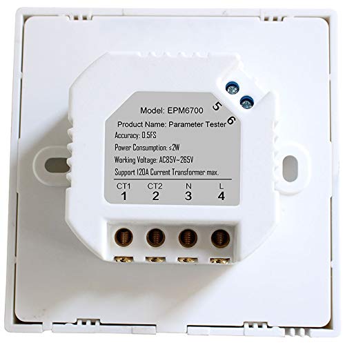 EPM6700 Back View with Wiring Terminals