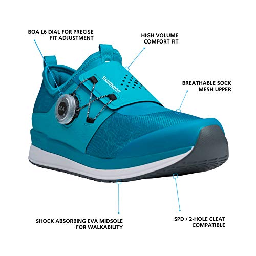 SHIMANO SH-IC300 Women's Confidence Inspiring Indoor Cycling Shoe3
