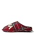 Dearfoams Women's Mama Bear Slipper, Tartan Plaid, Medium