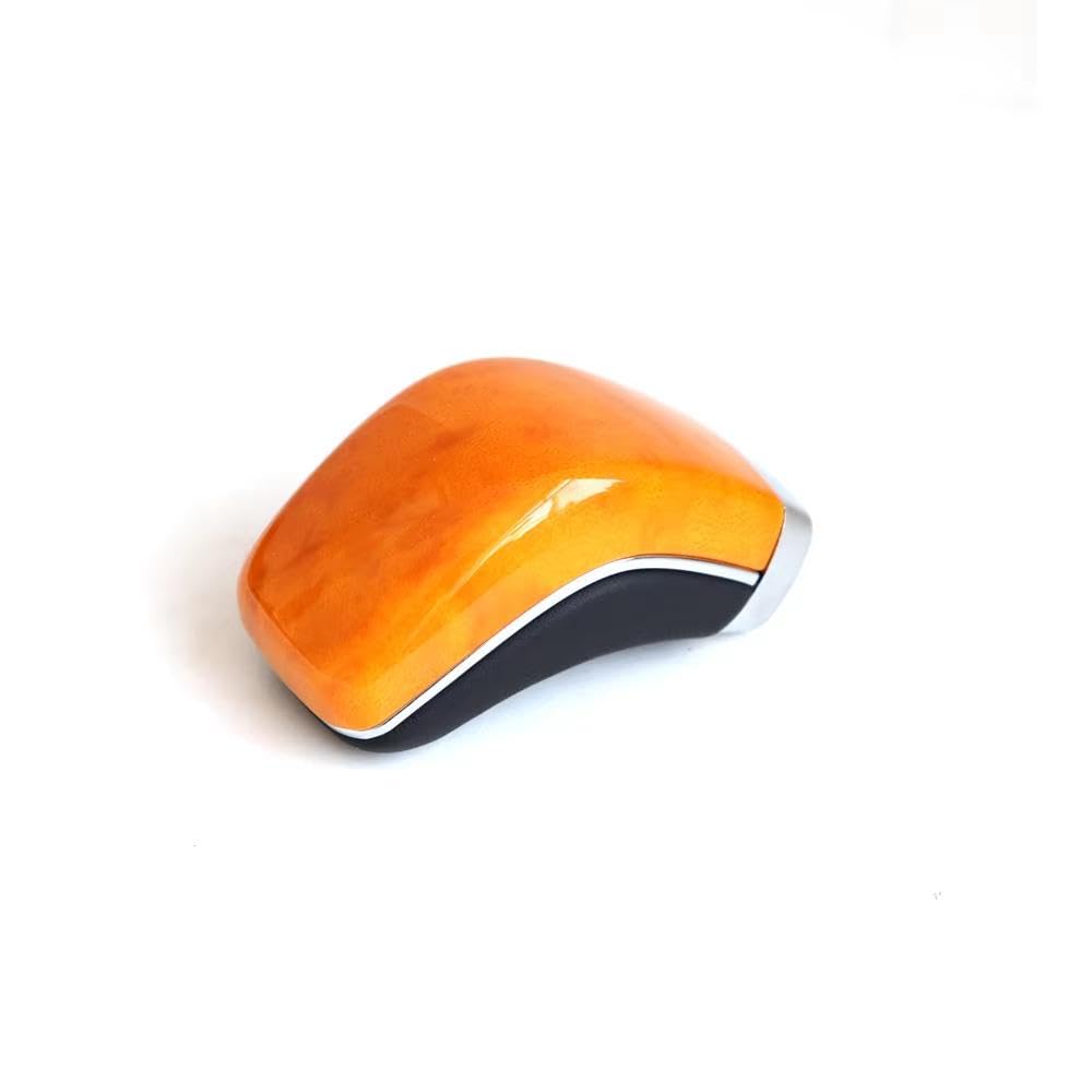 YDXHERTA Auto Accessory Auto Automatic Orange Gear Shift Knob for Toyota Lexus Mark X Reiz X120 2004-2009