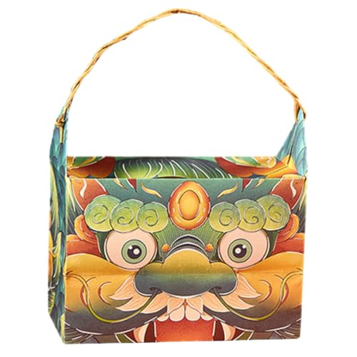 MOLUCKFU 年 年 ボックス 包装用 で耐久性のあるカー製 パーティー用スナッ