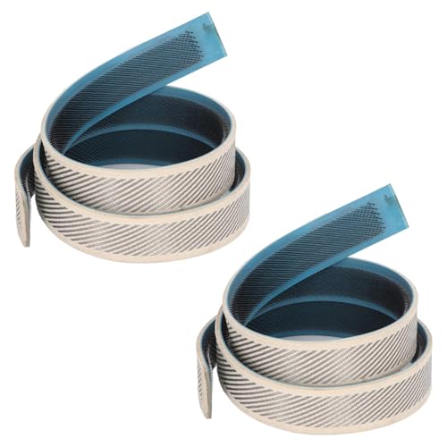 Image of 2Pcs Punch Needle Frame, 39.4in Gripper Strip Rug Fabric Hooking Gripper Frame Square Tufting Frame for Cross Stitch Embroidery