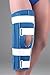 Breathable Universal Cutaway Knee Immobilizer 24" Blue Un