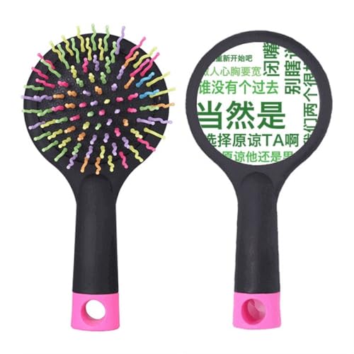 Brosse à cheveux démêlante Chinese Joke Forgive Color coussin pour cheveux bouclés